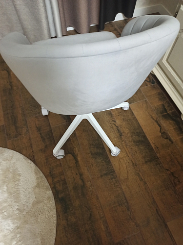 Компьютерное кресло Пард confetti silver серый / черный фото покупателя 205