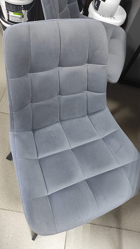 Стул на металлокаркасе Челси К бирюзовый / черный фото покупателя 172