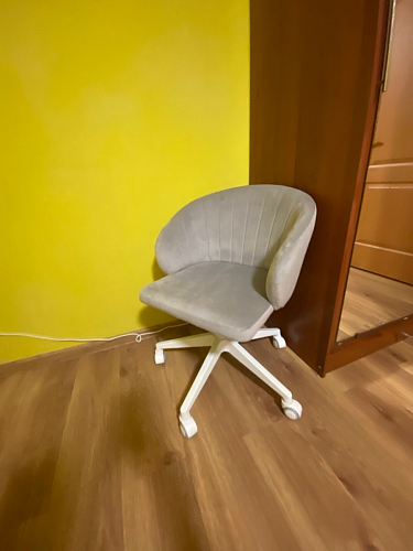 Компьютерное кресло Пард экокожа белый фото покупателя 80