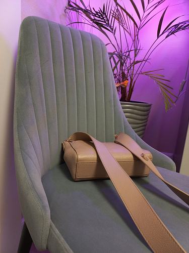 Стул на металлокаркасе Kora light blue / white фото покупателя 296