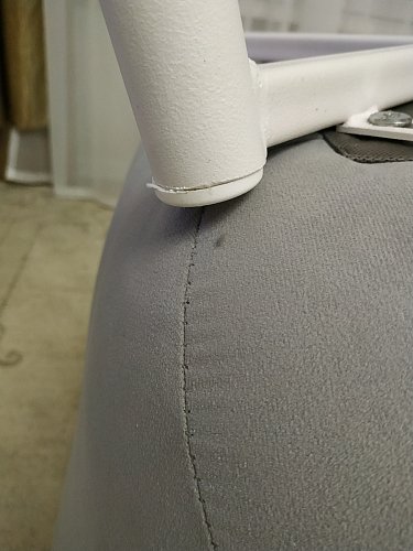 Стул на металлокаркасе Челси бежевый / черный фото покупателя 138