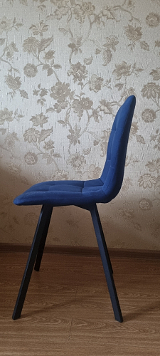 Комплект стульев Чилли 4 шт темно-серый / черный фото покупателя 117