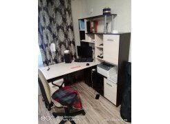 Стол компьютерный Джаз-15 белый правый фото покупателя 47