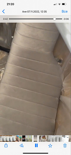 Стул на металлокаркасе Инклес дымчатый / черный глянец фото покупателя 15