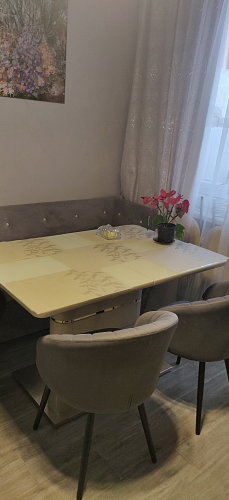 Стул на металлокаркасе Бэнбу velutto 32 / черный фото покупателя 4