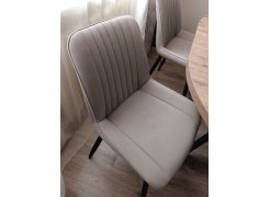 Стул на металлокаркасе Седа К 02 светло-серый / белый фото покупателя 93