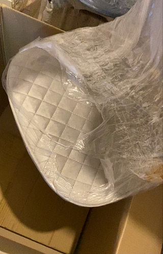 Стул на металлокаркасе Capri dark beige / white фото покупателя 129