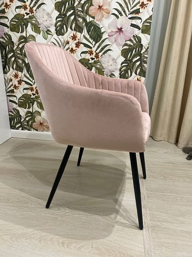 Стул на металлокаркасе Slam dark beige фото покупателя 60