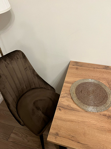 Деревянный стол Лота Лофт 120x75 дуб крафт табачный / черный матовый фото покупателя 691