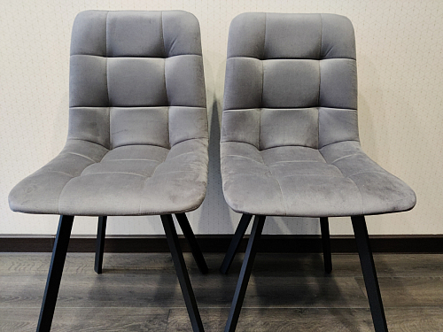 Стул Чилли 2 темно-серый  / черный фото покупателя 724