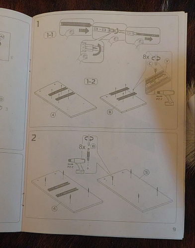 Письменный стол СПм-25 правый белый  - Уцененный экземпляр фото покупателя 82