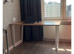 Стол Лота Лофт 120 25 мм сабия / черный матовый фото покупателя 539