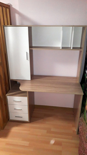 Письменный стол КСТ-16 левый венге / беленый дуб фото покупателя 30