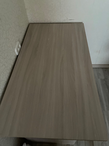 Стол письменный Бриз МДФ волна лайм / ясень светлый фото покупателя 39