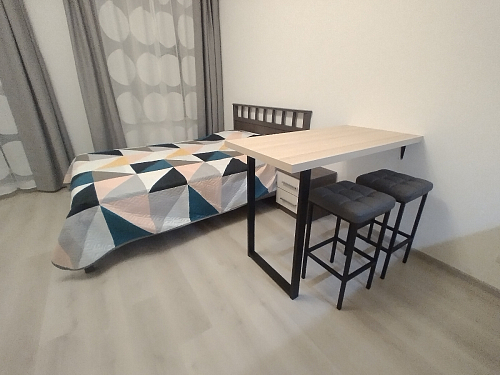 Барный стул Лофт линкольн белый / белый матовый фото покупателя 193