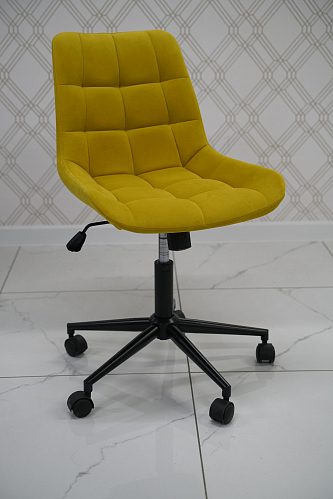 Компьютерное кресло Честер голубой (velutto 47 ) / черный из шоурума 1