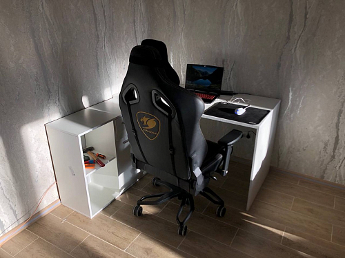 Письменный стол Лайт 03.245F белый гладкий 101 фото покупателя 34