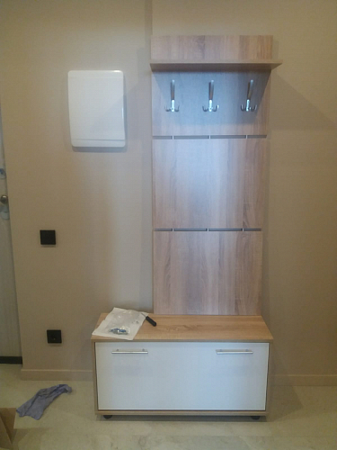 Обувница ТП-3 дуб сонома / белый фото покупателя 3