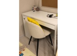 Стул на металлокаркасе Gabi 1 gray / black фото покупателя 274