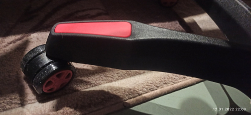 Компьютерное кресло Blok light blue / black фото покупателя 19