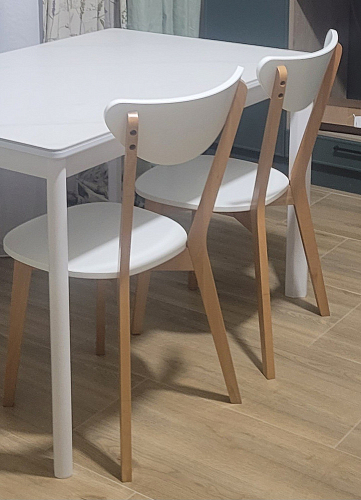 Стул Maxi/Макси белый / натуральный фото покупателя 2