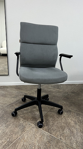 Компьютерное кресло Benefit/Бенефит флок бежевый 7 фото покупателя 61