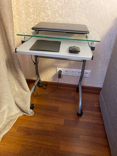 Компьютерный стол Riko black фото покупателя 10