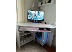 Компьютерный стол Джаз-29 дуб молочный фото покупателя 1