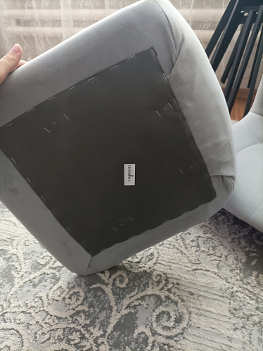 Комплект стульев Чилли 2 шт бежевый / черный фото покупателя 13