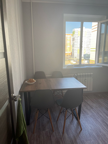 Деревянный стол Лота Лофт 140х80 белый матовый / бетон светлый фото покупателя 79