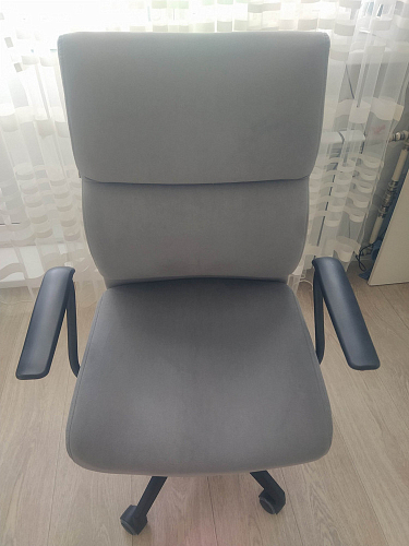 Компьютерное кресло Benefit флок бежевый 7 фото покупателя 63