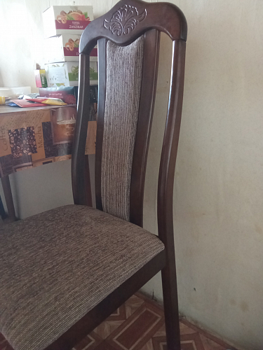 Стул деревянный Aron Soft dirty oak / beige фото покупателя 12