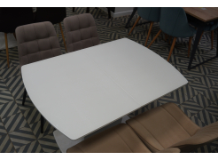 Стул на металлокаркасе Седа К velvet lux 76 / черный из шоурума 3