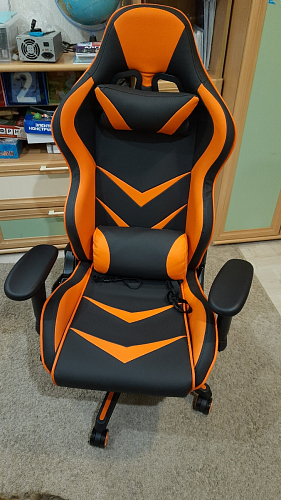 Компьютерное кресло Racer черное / красное фото покупателя 49