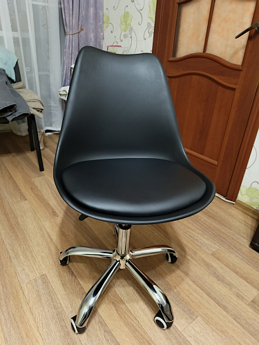 Компьютерное кресло Kolin с подушкой clear / white фото покупателя 426