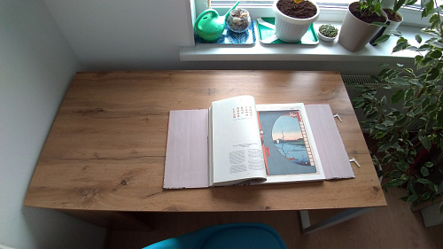 Письменный стол Битти Лофт 116х60х75 дуб делано светлый / белый матовый фото покупателя 77