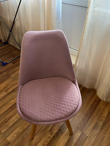 Деревянный стул Bonuss light gray / wood фото покупателя 82