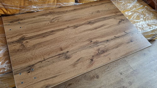 Деревянный стол Лота Лофт 140х80 дуб крафт табачный / черный матовый фото покупателя 854