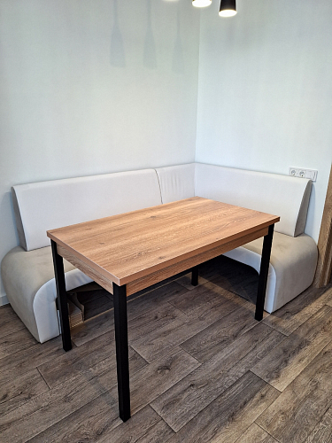 Стол Оригон файерстоун / черный матовый фото покупателя 19