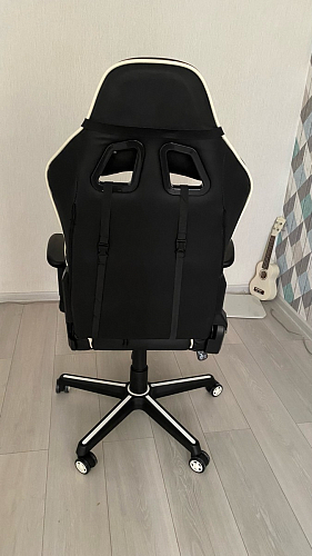 Компьютерное кресло Racer черное / оранжевое фото покупателя 25