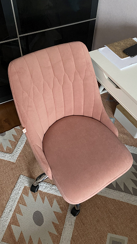 Компьютерное кресло Swan розовый фото покупателя 2