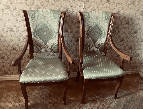 Кресло Линет ткань tenerife silver / бежевый фото покупателя 12