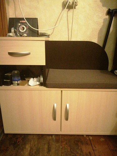 Обувница Аврора дуб млечный / венге фото покупателя 12