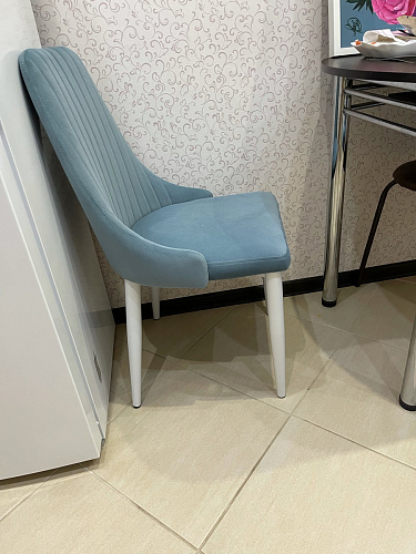 Стул на металлокаркасе Kora white / gray фото покупателя 52