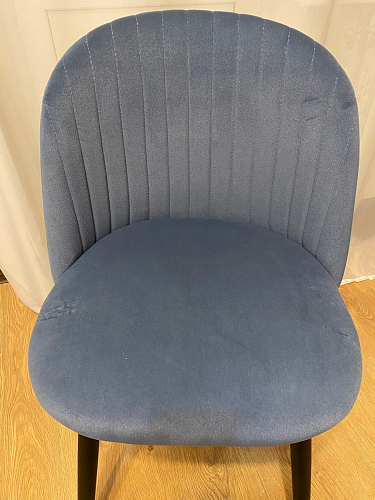 Стул на металлокаркасе Gabi 1 light purple / black / gold фото покупателя 279