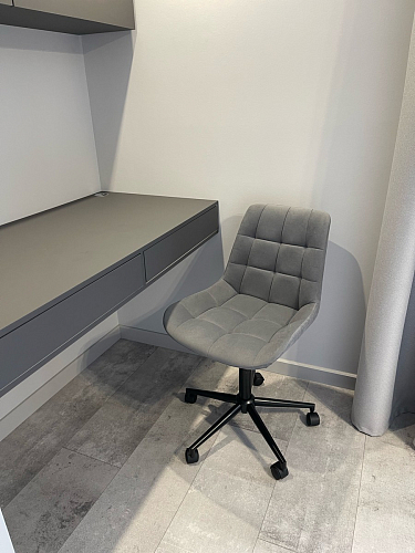 Компьютерное кресло Честер латте / золото фото покупателя 37