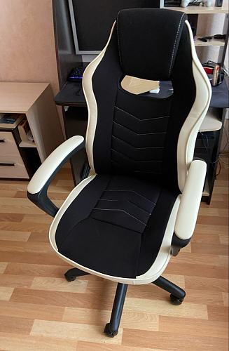 Компьютерное кресло Gamer черное / серое фото покупателя 37