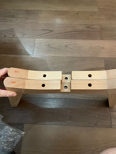 Деревянный стул Bonuss черный фото покупателя 97