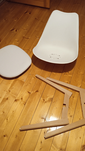 Деревянный стул Bonuss black / black фото покупателя 76