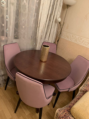 Стул на металлокаркасе Kora green / black фото покупателя 149